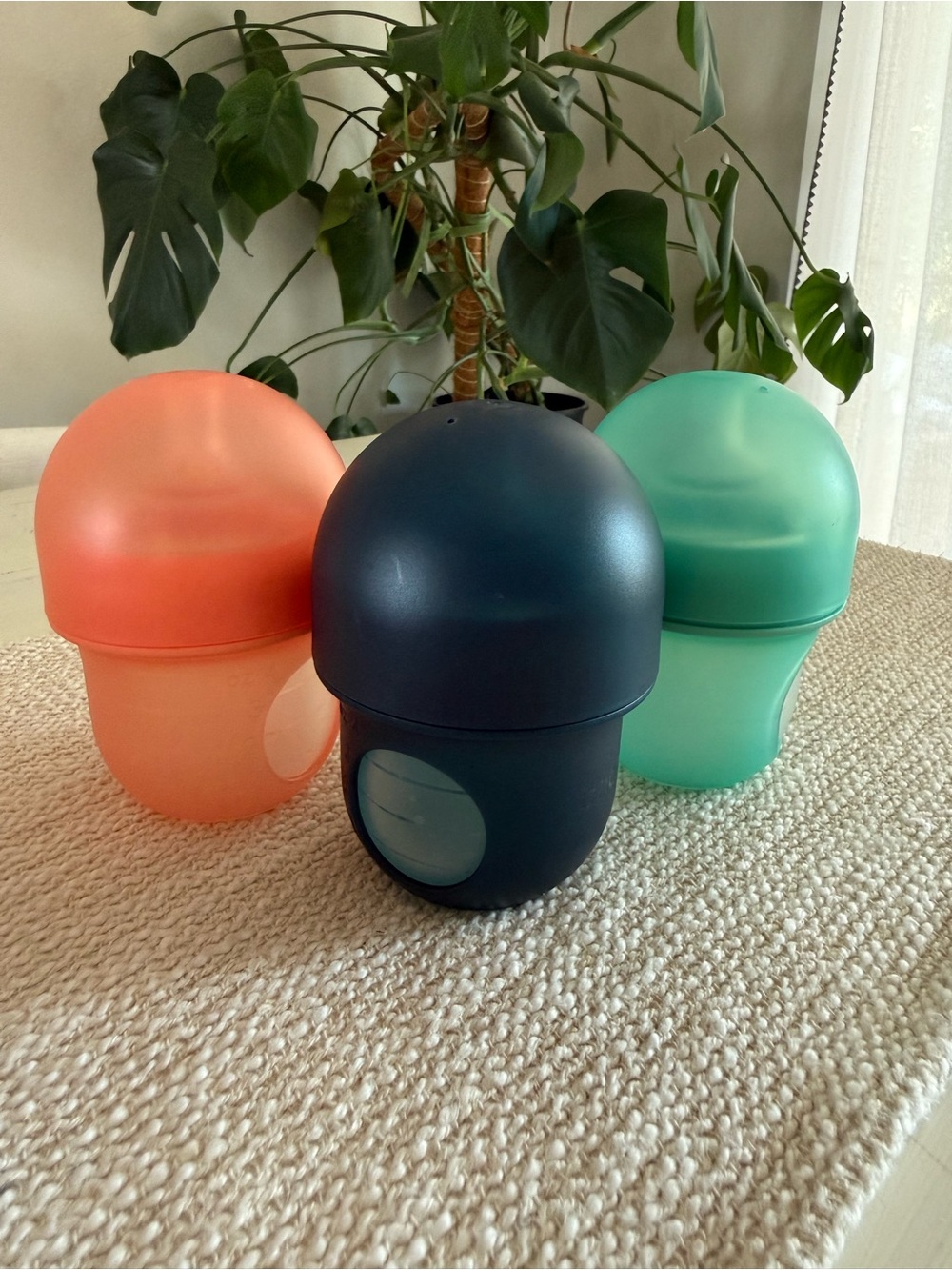 Boom Nursh Bottles - Coral, Navy, Mint